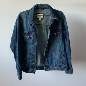 Forever 21 oversized denim jacket